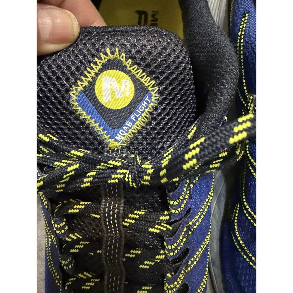 Merrell Moab Flight Shoes Mens 11.5 Carbon Fiber Comfortbase Grip TRail Running - Picture 7 of 8